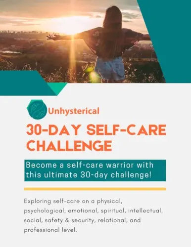 30 day self-care challenge front page